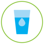 Emblem for Skin Support Drinking Plenty Water for Skin Health Module