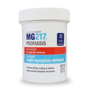 Tiegel MG217 Psoriasis Behandlung Salbe, die 2% Kohlenteer enthält